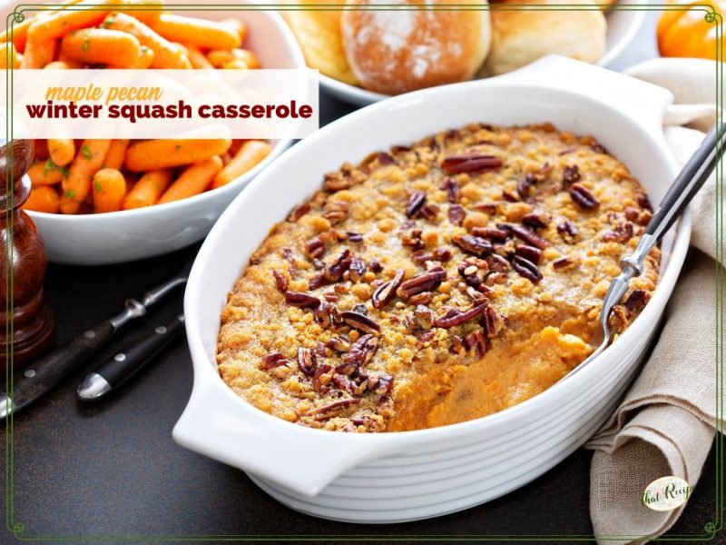 maple pecan winter squash